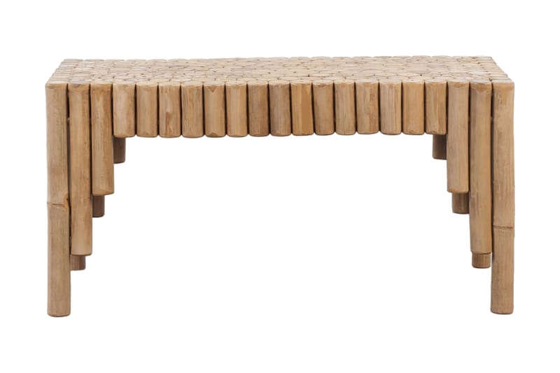 Soffbord bambu - Brun - Utemöbler - Balkong - Balkongmöbler - Balkongbord