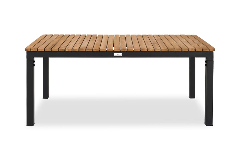 Bahamas Bord 110x60 cm - Svart/Teak - Utemöbler - Utebord & trädgårdsbord - Cafebord