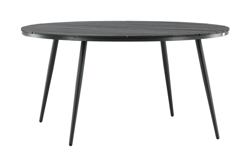 Break Matbord 150 cm Rund - Vit|Grå - Utemöbler - Utebord & trädgårdsbord - Matbord utomhus