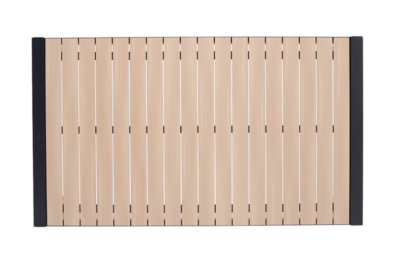 Panama Matbord 156 cm - Svart/Gul - Utemöbler - Utebord & trädgårdsbord - Matbord utomhus