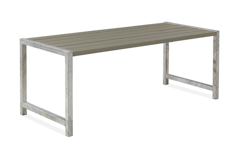 PLUS Melvin Plankbord 186 cm - Grå - Utemöbler - Utesoffa - Trädgårdsbänk & utebänk