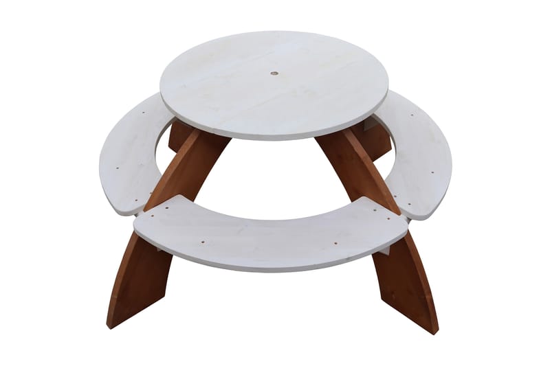 Orion Picknickbord med Parasoll Brun - AXI - Utemöbler - Utebord & trädgårdsbord - Picknickbord & bänkbord