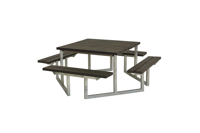 PLUS Twist Bänkset 204 cm - Utemöbler - Utebord & trädgårdsbord - Picknickbord & bänkbord