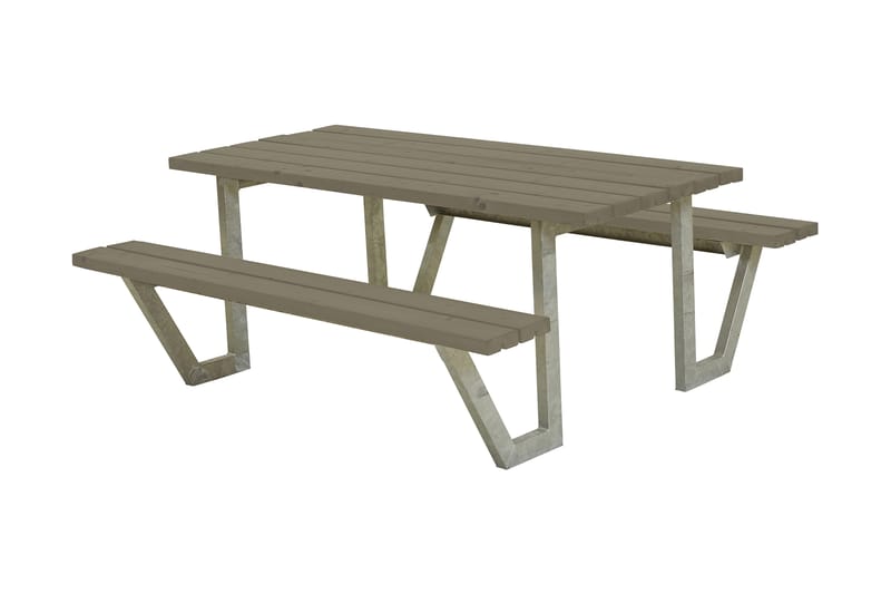 PLUS Wega Bänkset 177 cm - Utemöbler - Utebord & trädgårdsbord - Picknickbord & bänkbord