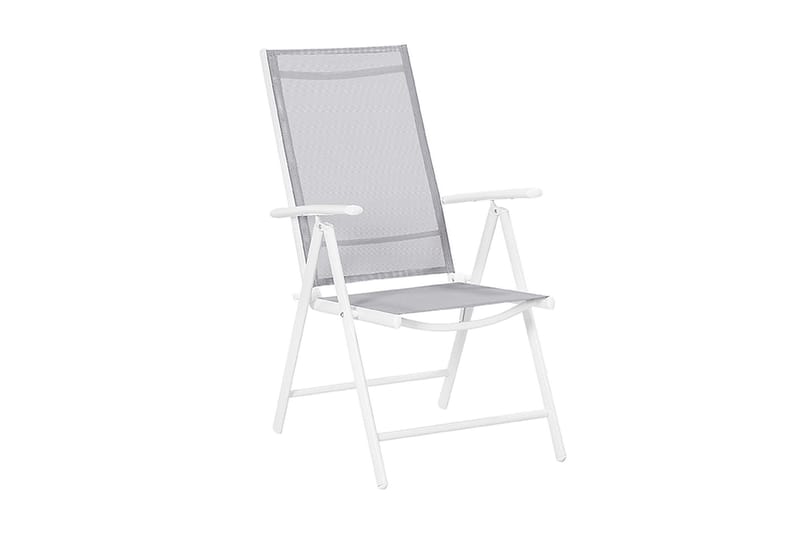 Catania Trädgårdsstol 6 St 44 cm - Grå - Utemöbler - Utebord & trädgårdsbord - Matbord utomhus