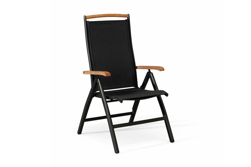 Hillerstorp Nydala Positionsstol - Svart - Utemöbler - Övrigt utemöbler - Underhåll utemöbler
