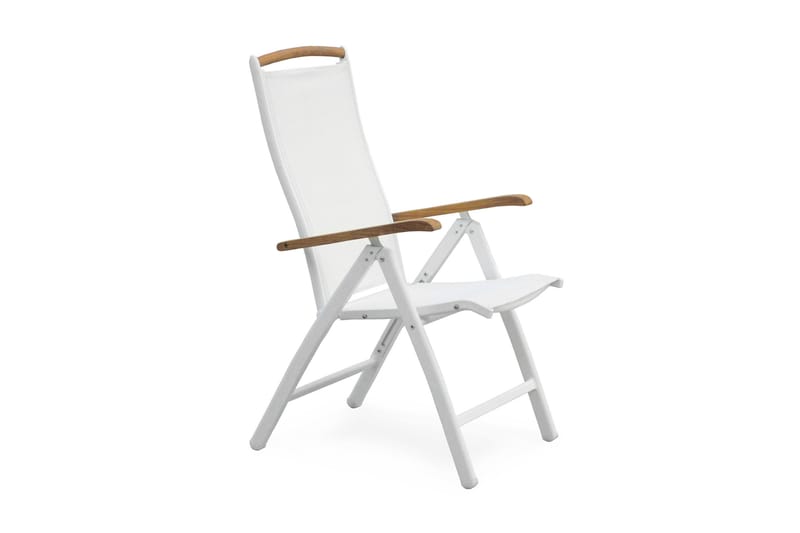 Hillerstorp Nydala Positionsstol - Vit - Utemöbler - Utestol & trädgårdsstol - Positionsstol