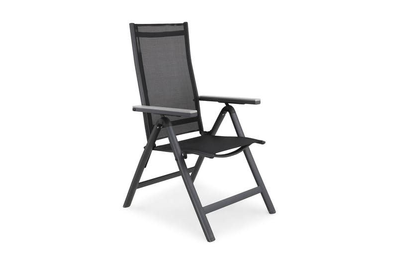 Monaco Light Positionsstol - Svart/grå - Utemöbler - Utestol & trädgårdsstol - Positionsstol