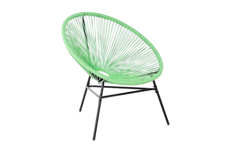 Acapulco Trädgårdsstol 76 cm - Grön - Utemöbler - Utestol & trädgårdsstol - Utefåtölj & loungefåtölj