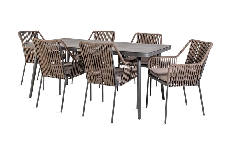 Möbelset ANDROS bord och 6 stolar 180x90xH75cm - Möbler - Stolar & fåtöljer - Fåtölj